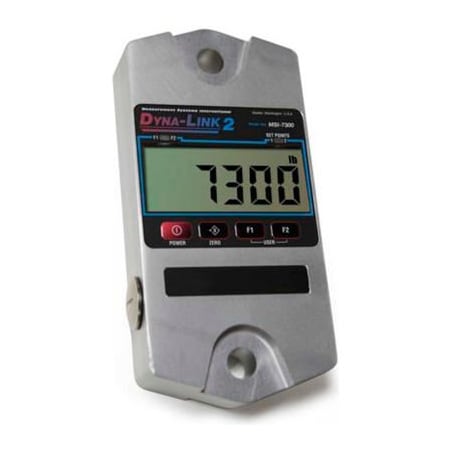 Rice Lake Weighing Systems MSI MSI-7300-25000 Dyna-Link 2 Digital Crane Dynamometer, 25,000 lb x 10 lb MSI-7300-25000